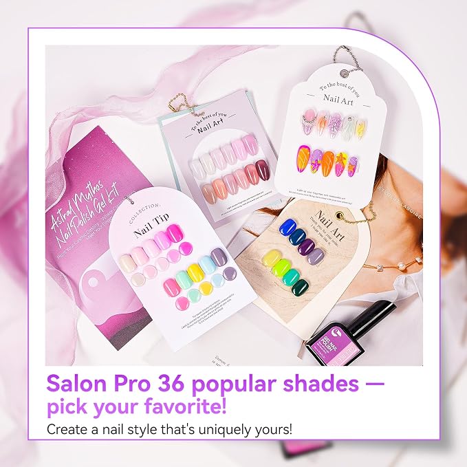 36 Colors Gel Nail PolishKit