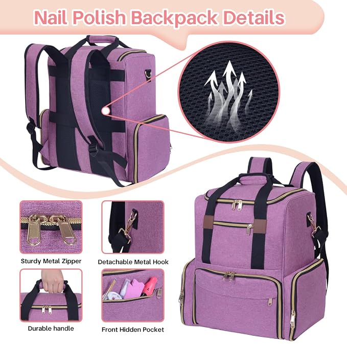Purple Backpack