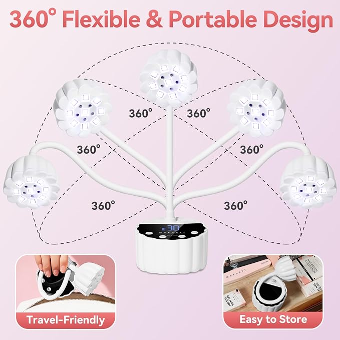 A05-UV nail light-White