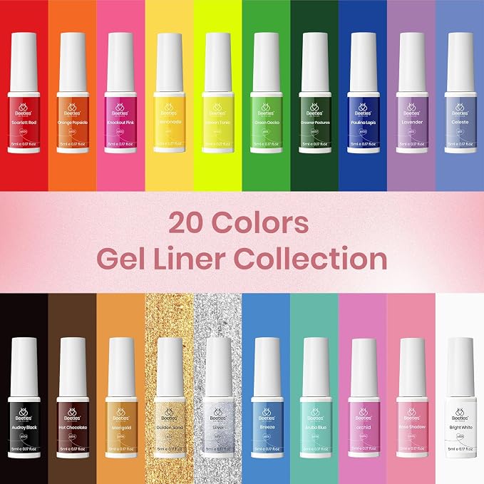 0-20 Colors Gel Art Set