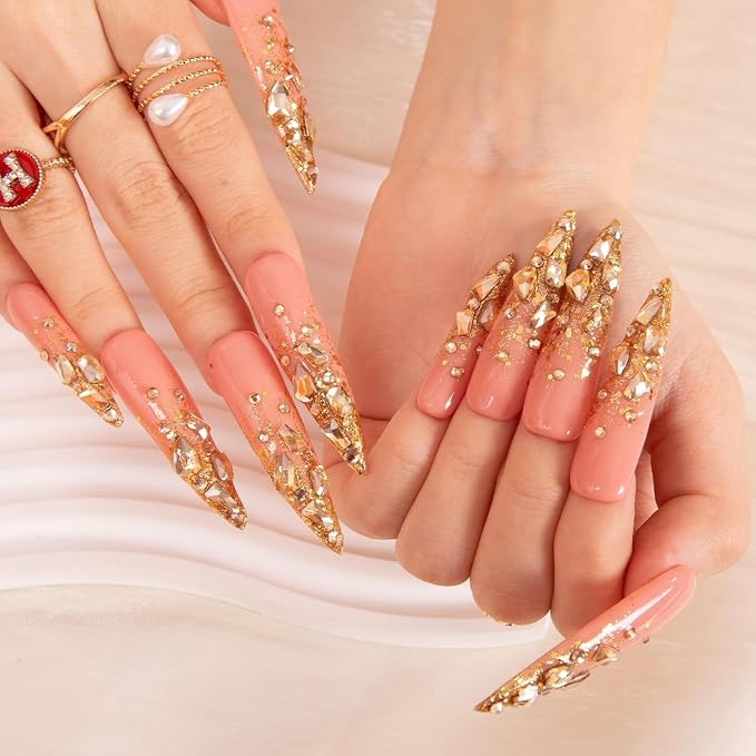 Stardust Gold Rhinestone