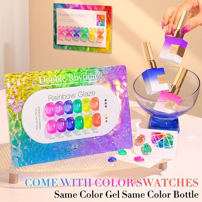 Glaze Neon Purple Blue