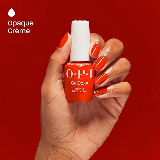 Rust & Relaxation | Opaque Bright Warm Red