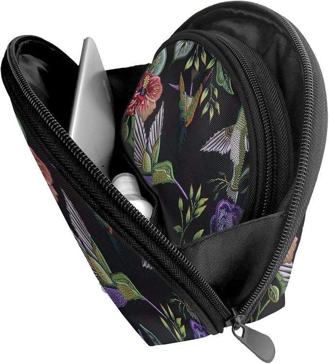 Flower Hummingbirds Embroidery