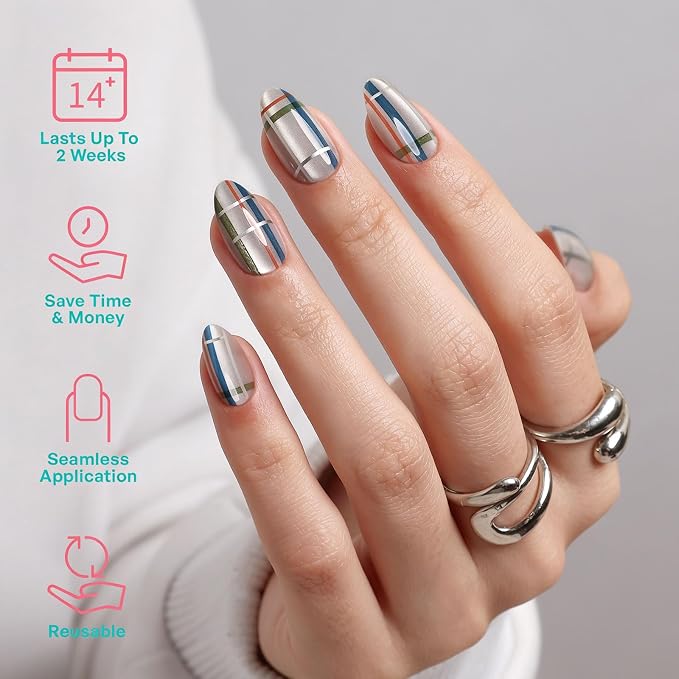 1C-Silver Plaid