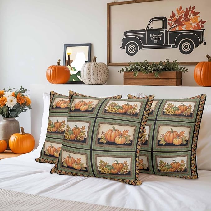 Sage, Pumpkin, Cream Beige, Amber