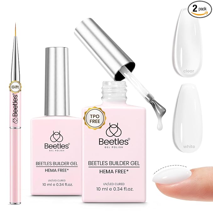 B - Clear & White | HEMA-Free | Kit | 2 x 10 mL