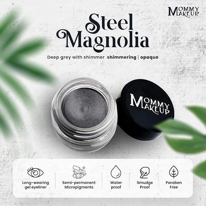 Steel Magnolia - Deep grey with shimmer