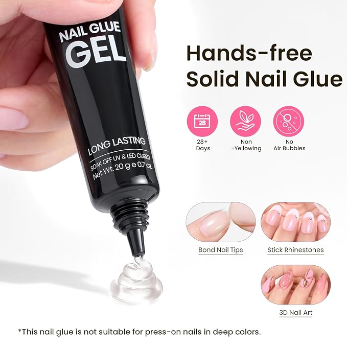 0J-Oval Short 224pcs (Tipex Nail Kit)