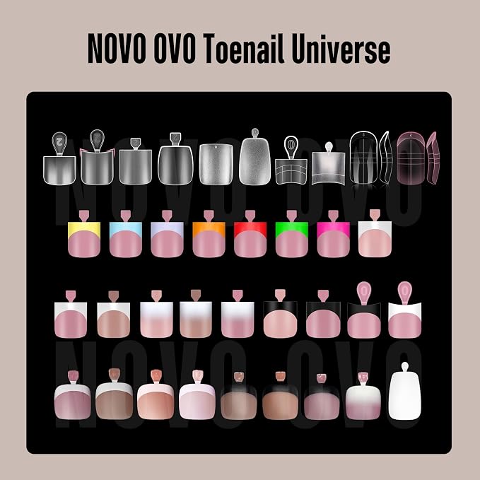 Sharp Square Toe Nail White French Tips Rose Pink