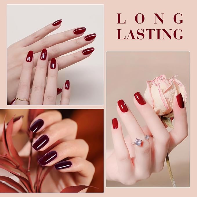 Burgundy Red Set-2327