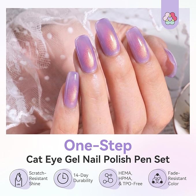 A5-Cat Eye Blue Purple