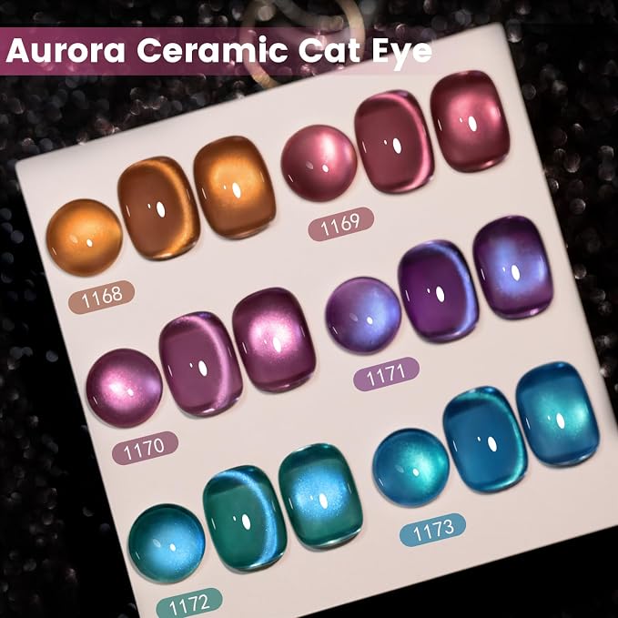 Aurora Ceramic Cat Eye Set