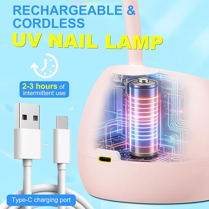 A-nail lamp-pink