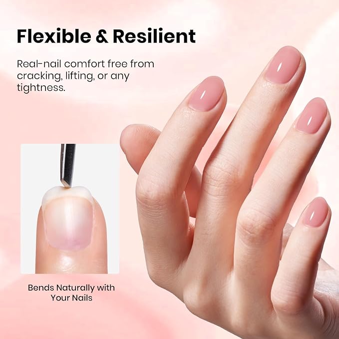 Nude Pink Rubber Base Gel
