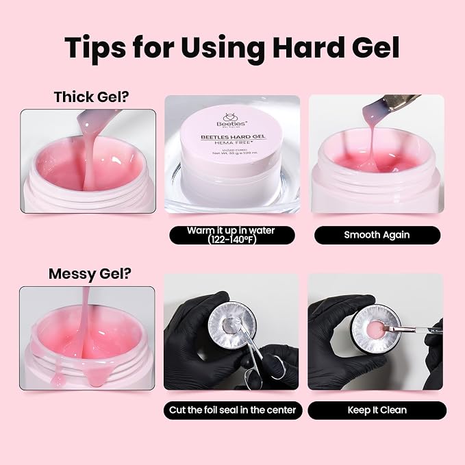 Clear & Jelly Pink