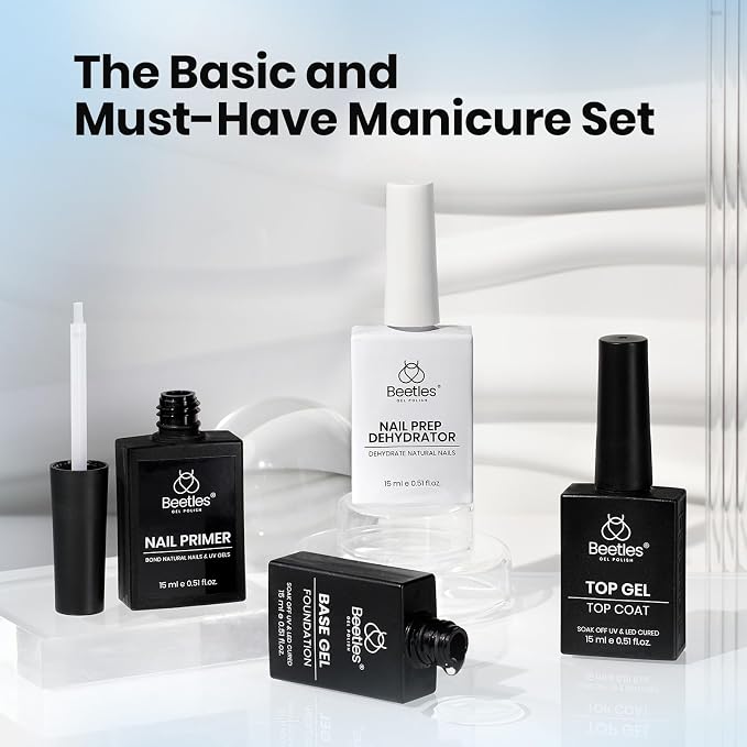 A- |Base & Top & Prep Set |4pcs 15ml