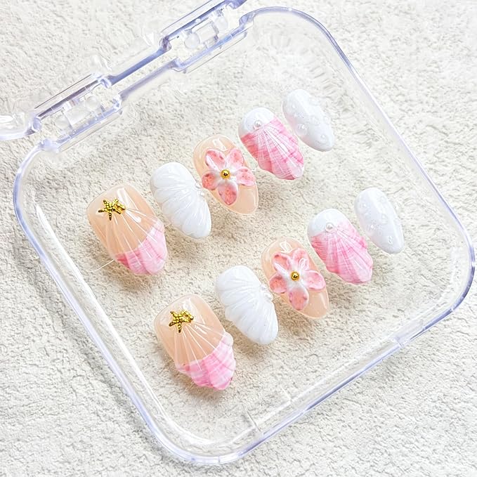 Handmade Almond Nails 31