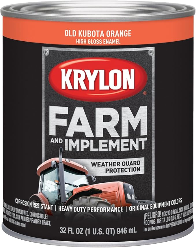 Old Kubota Orange