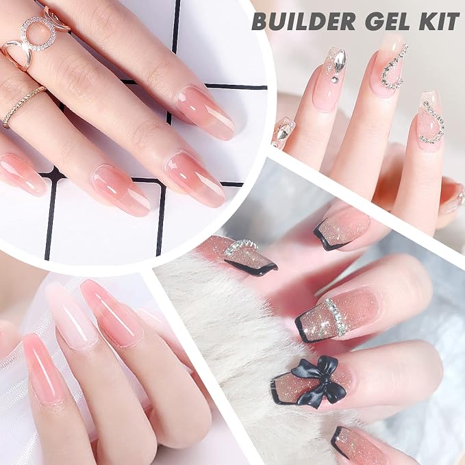 Clear&NudePink
