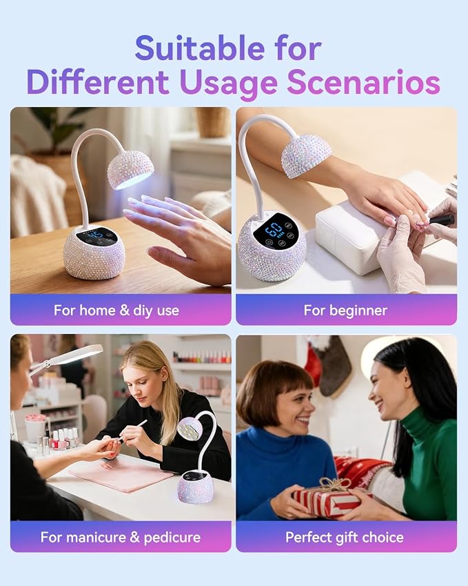 A3-uv nail lamp-Diamond White