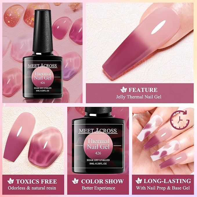 Jelly Pink Color Changing