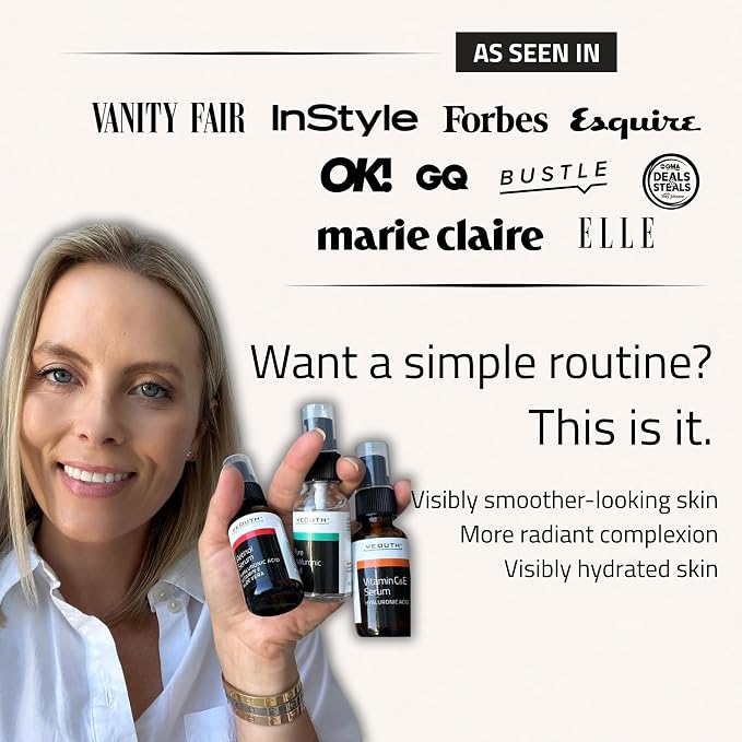 3-pack Retinol, HA, Vit C Pack