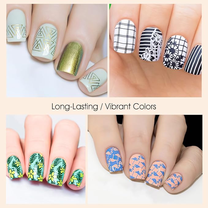 8 Nail Stamping Polish
