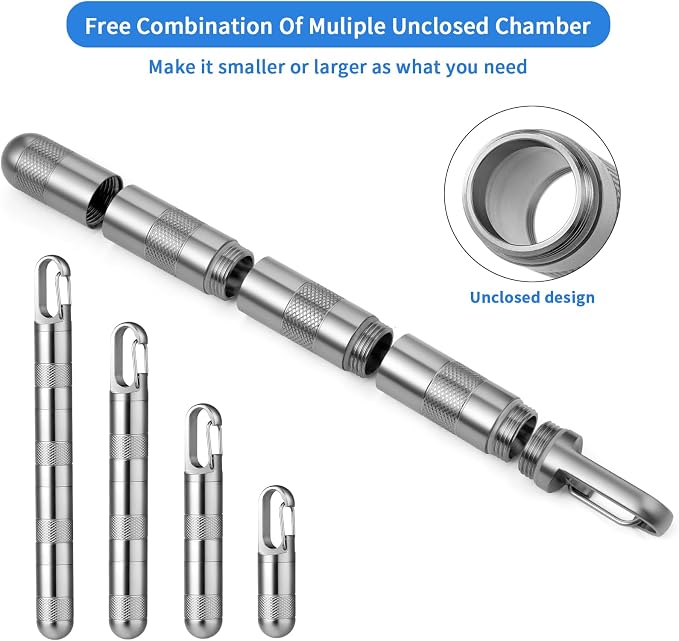Gray Titanium XL - 4.4 Inch