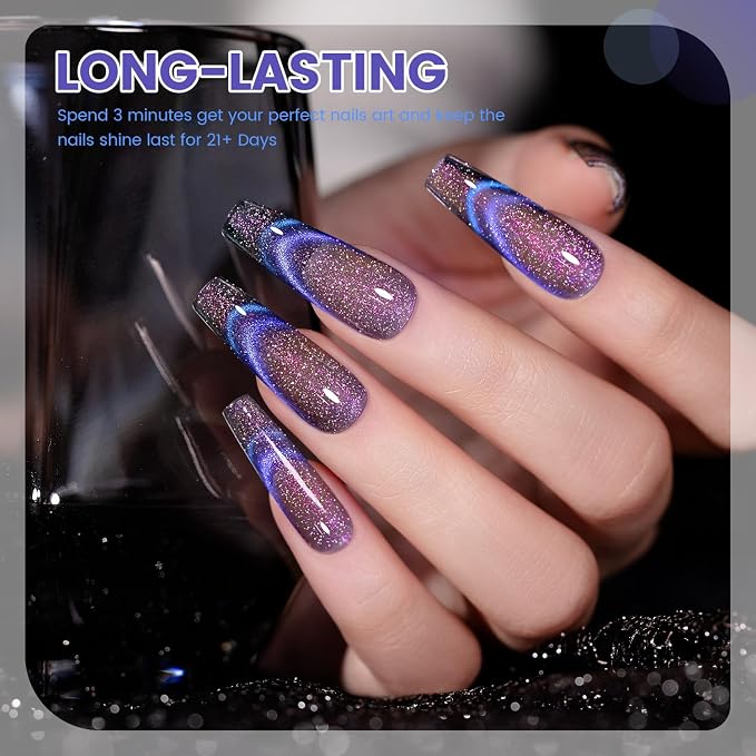 9D Chameleon Cat Eye Set