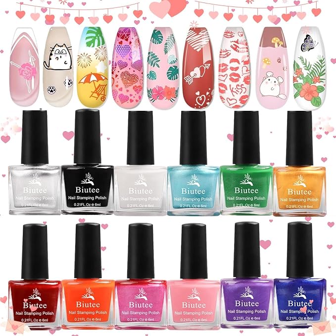 nail stamping polish - 12colors