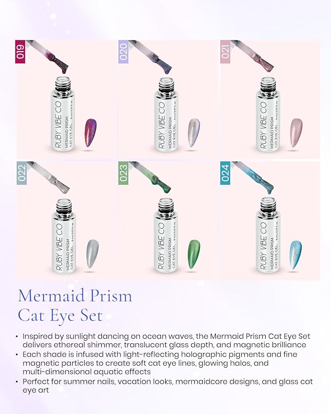 Mermaid Prism Cat Eye
