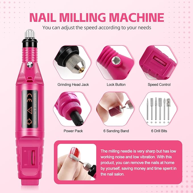 21pc Acrylic Powder + 8pc Gel Polish