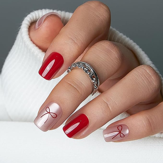Ribbon Red Charm
