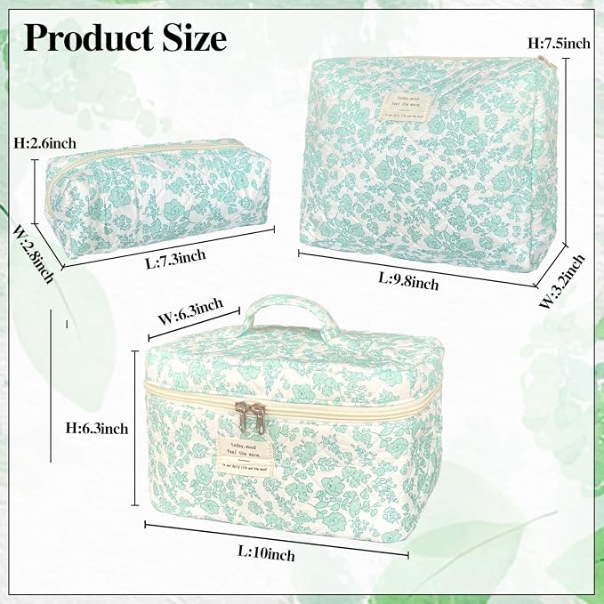 B-3Pcs Green