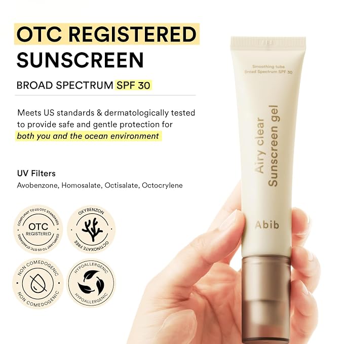 Airy Gel Sunscreen (Semi-matte)