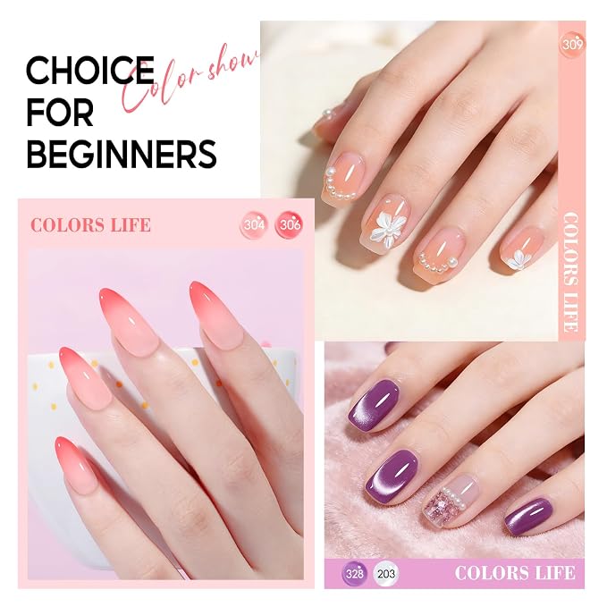 Jelly Gel Nail Polish Set