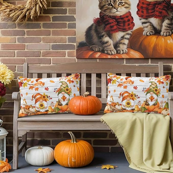 Gray, Pumpkin Orange
