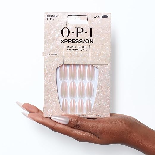 Throw Me a Kiss | Iridescent Beige Pink