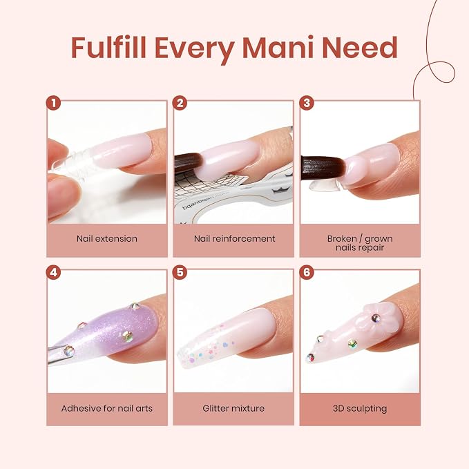 0-Pink Tint Nail Strengthening