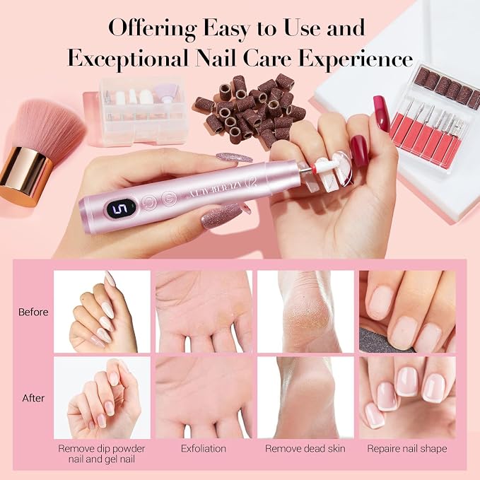 Nude Pink Glitter