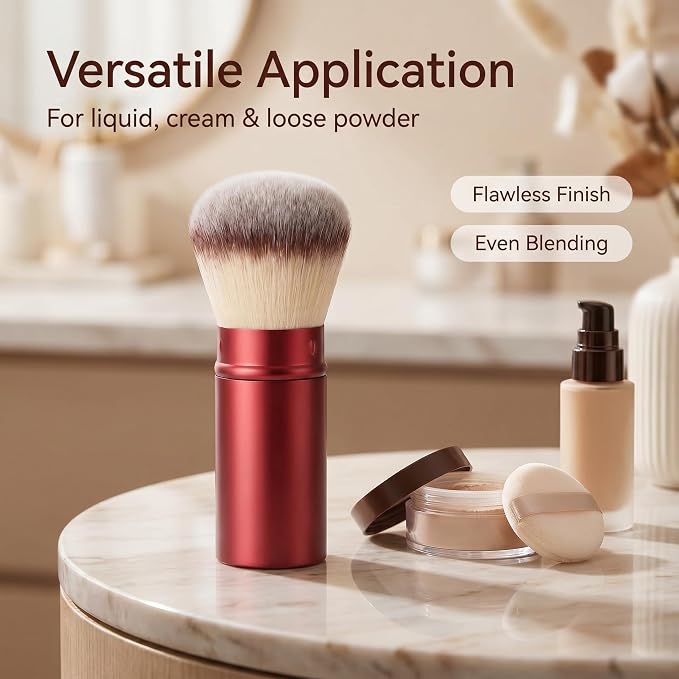 Red with Light Brown Bristles