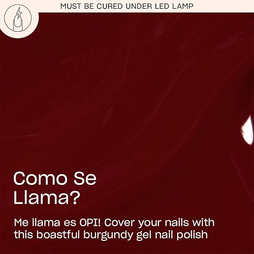 Como se Llama? | Opaque Dark Burgundy Red