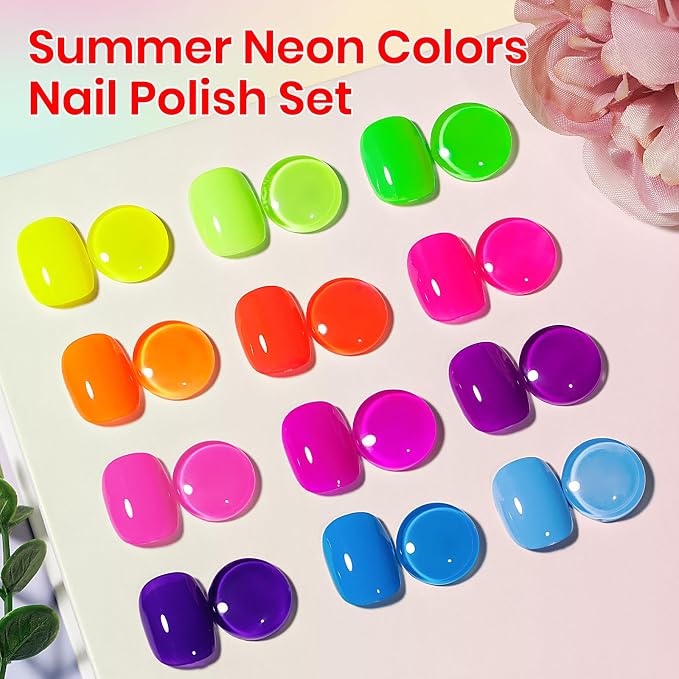 Non Gel-Rainbow Colors