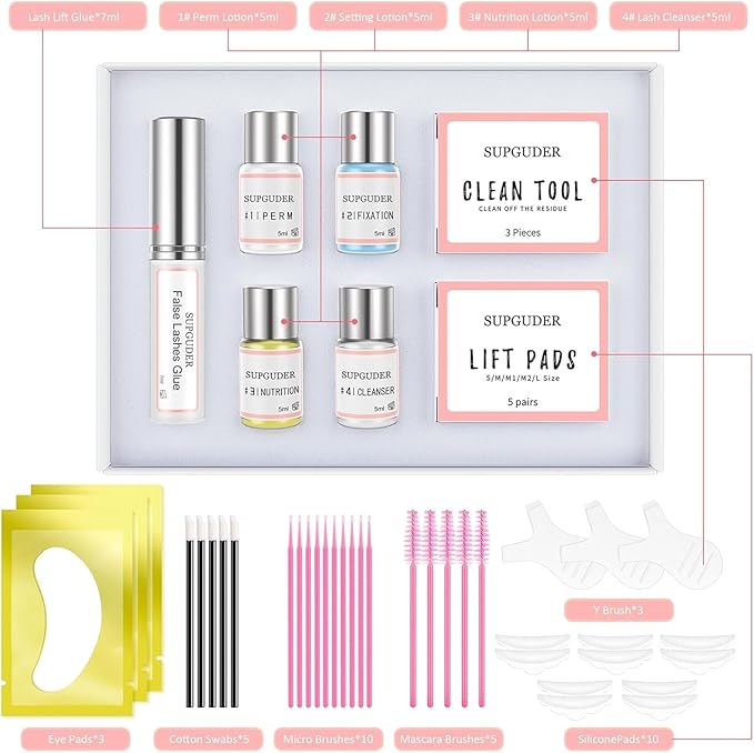 Upgraded Version lash lift kit