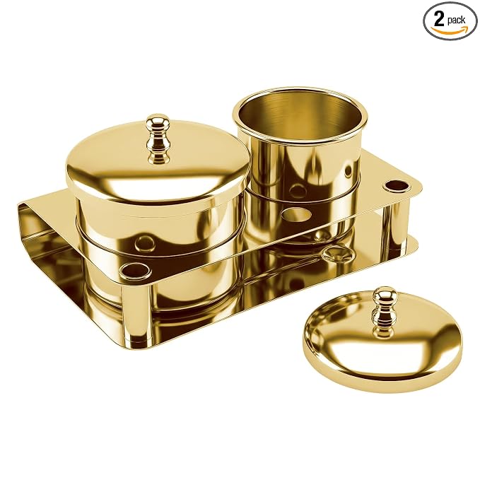 Golden, 2Pcs