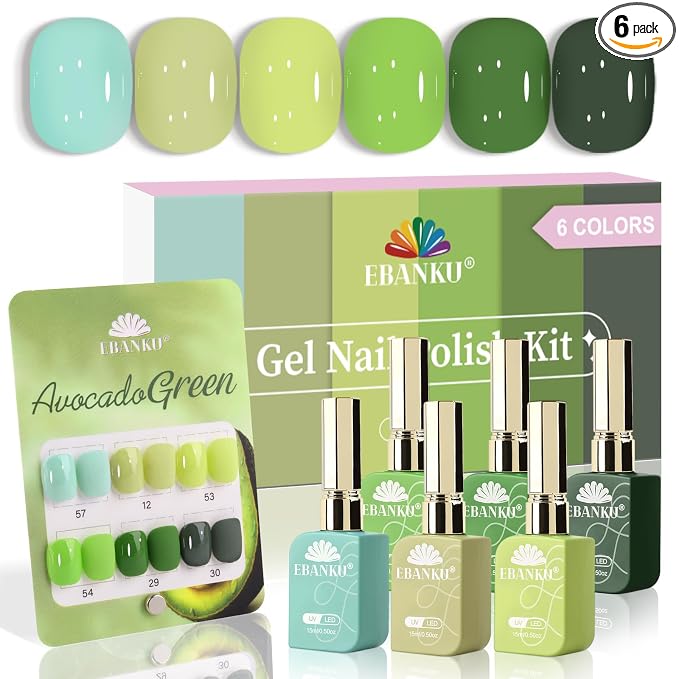 6 Colors-Green Series