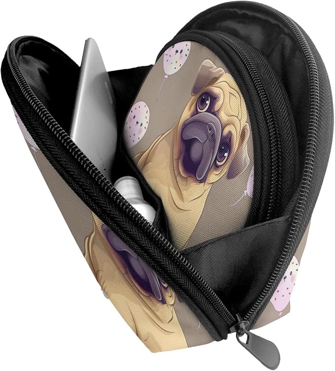 Funny Cartoon Pug Puppy Dog