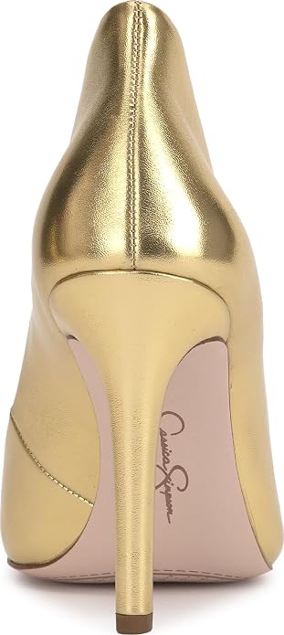 Gold Metallic Nappa Pu