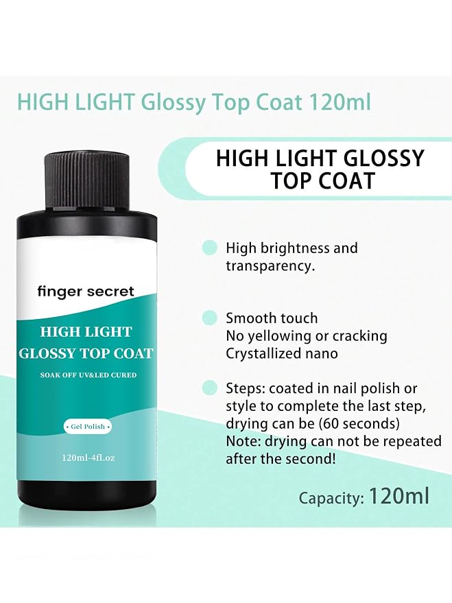 High Light Glossy Top Coat
